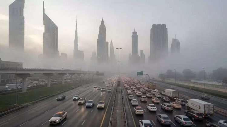 Red-Alert Fog and Cool Snap Disrupts Travel and Commutes Across UAE